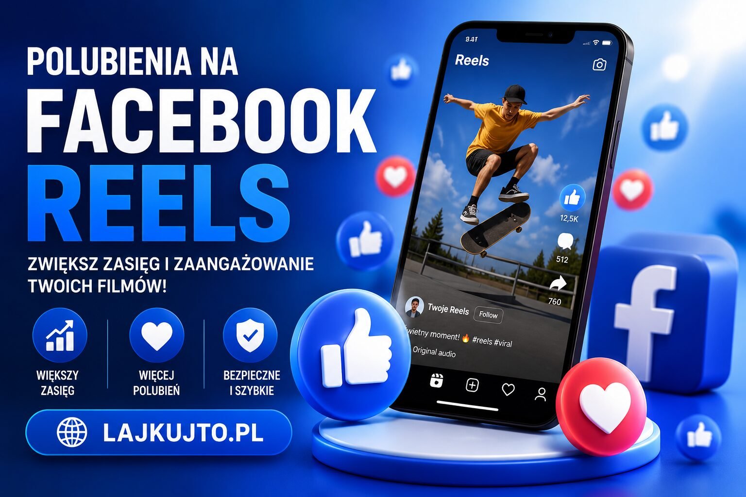 Likes für Facebook Reels